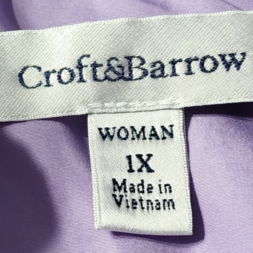 Lavender 1X Croft and Barrow winter vest